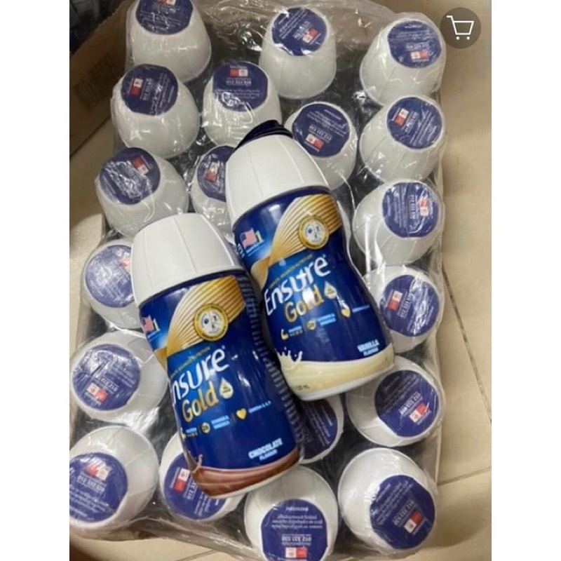Sữa ensure Gold dạng nước thùng 24 chai 220ml- vani/socola