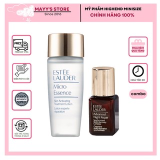 Set Nước thần và Serum Estee Lauder Trẻ Hoá Da