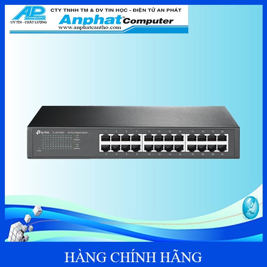 Bộ chia mạng Switch 24 port Gigabit Tp-Link TL-SG1024D - Hàng Chính Hãng - Bảo hành 24 tháng