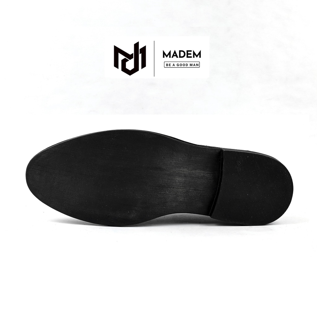 Giày da nam MADEM cổ thấp LN6 da bò Nappa hơi hướng cổ điển - Full box bảo hành 12 tháng