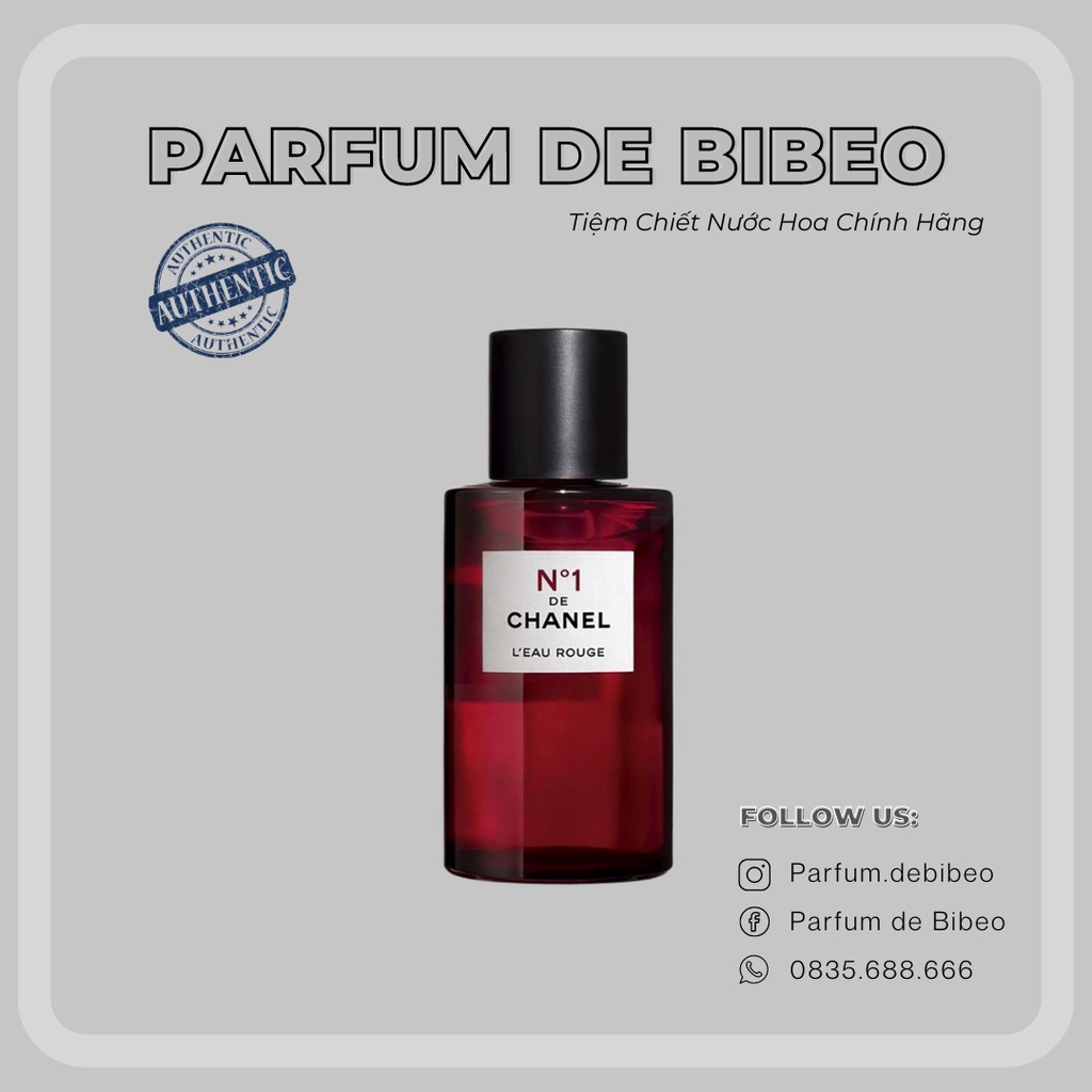 Parfum de Bibeo - Nước hoa thử Cha.nel No1 L'eau Rouge