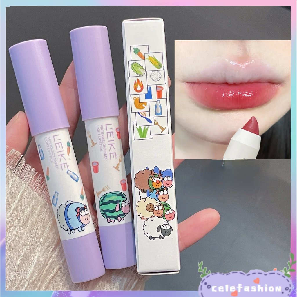 Son Lì Dạng Bút Chì Chống Nước Lâu Trôi 6 Màu Sắc Gợi Cảm Tùy Chọn