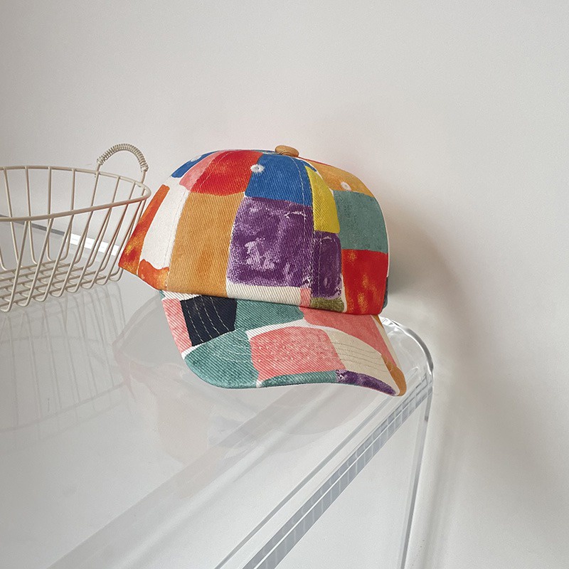 Mũ Lưỡi Trai Vải Cotton Che Nắng Thời Trang Bốn Mùa Dễ Thương Cho Bé