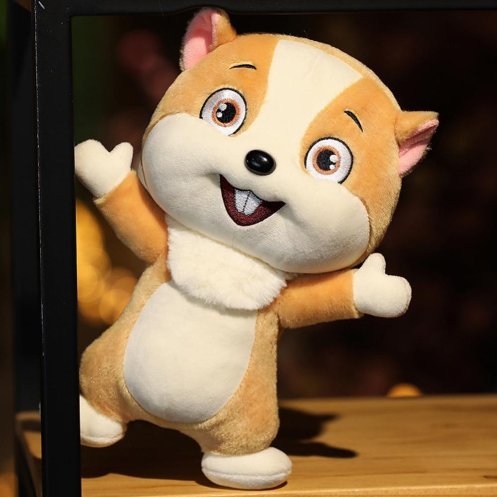 ANEMONE Đồ Chơi Nhồi Bông Hình Chú Sóc Dễ Thương Độc Đáo Trang Trí Nhà Cửa