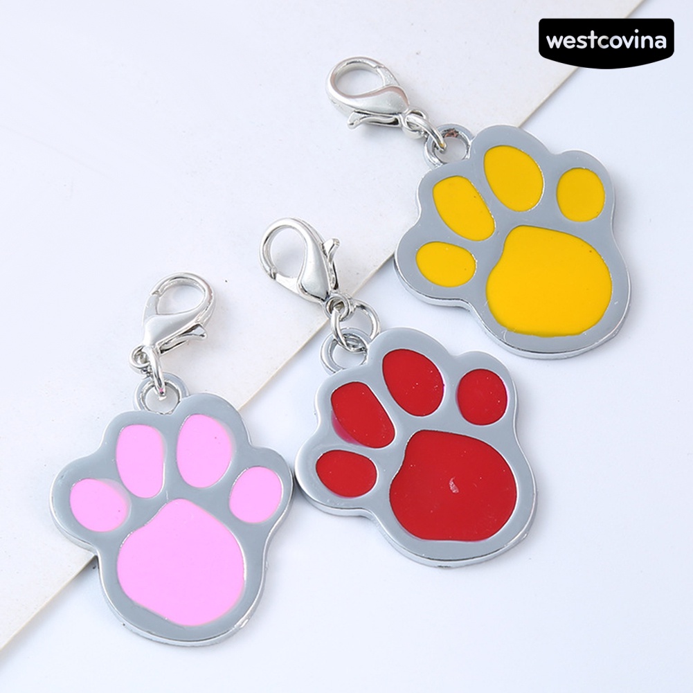 [COD]♘Thẻ Tên Đeo Cổ Chống Thất Lạc Cho Thú Cưng