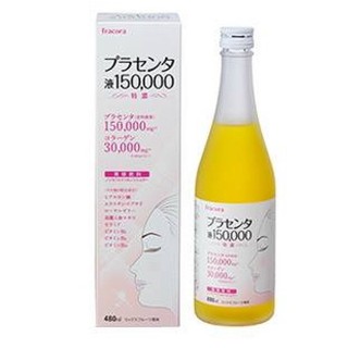 Nước uống nhau thai cừu fracora placenta 150.000mg date t3/2024