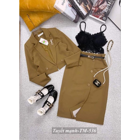 sét áo khoác cv kaki