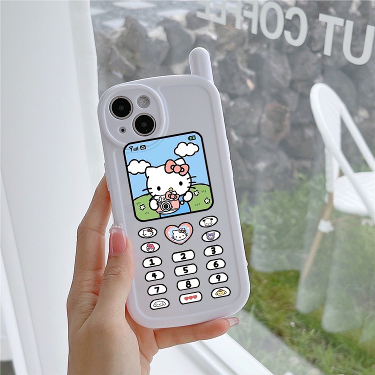 Ốp lưng iphone hình điện thoại hello kít ty 6/6splus/7/7plus/8/8plus/x/xs/11/12/13/14/pro/max/plus/promax sb1504