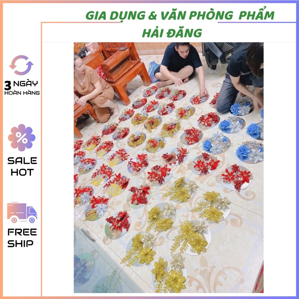 Phụ kiện làm set trang trí cháp oản, tháp bánh, tháp bia...trang trí Tết