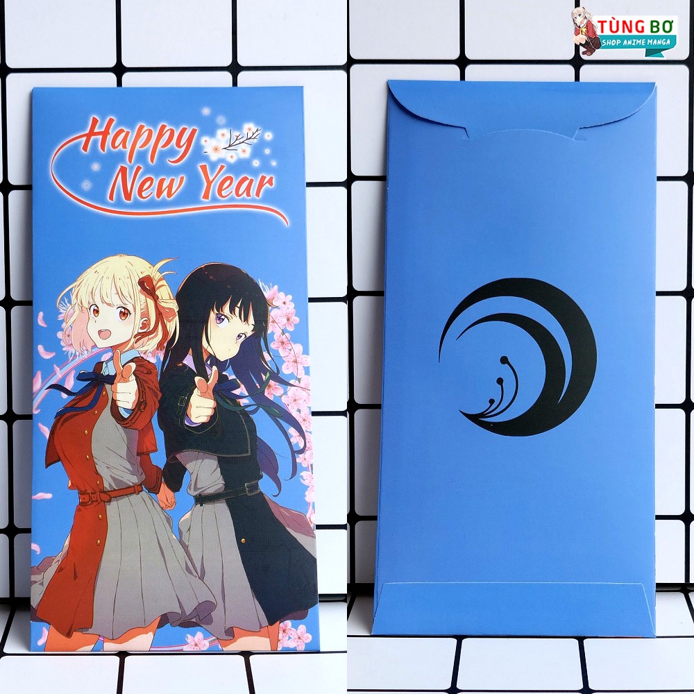 Set 6 Bao Lì Xì Nhân Vật Anime