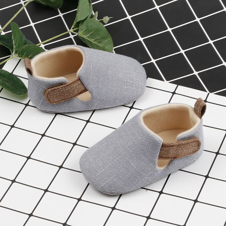 Babyfair. Giày Cotton Đế Mềm Chống Trượt Thoáng Khí Dành Cho Bé Tập Đi