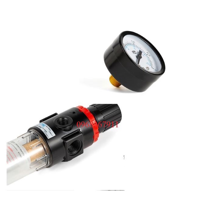 Lọc hơi khí nén đơn AFR 2000 lõi lọc bằng đồng thau