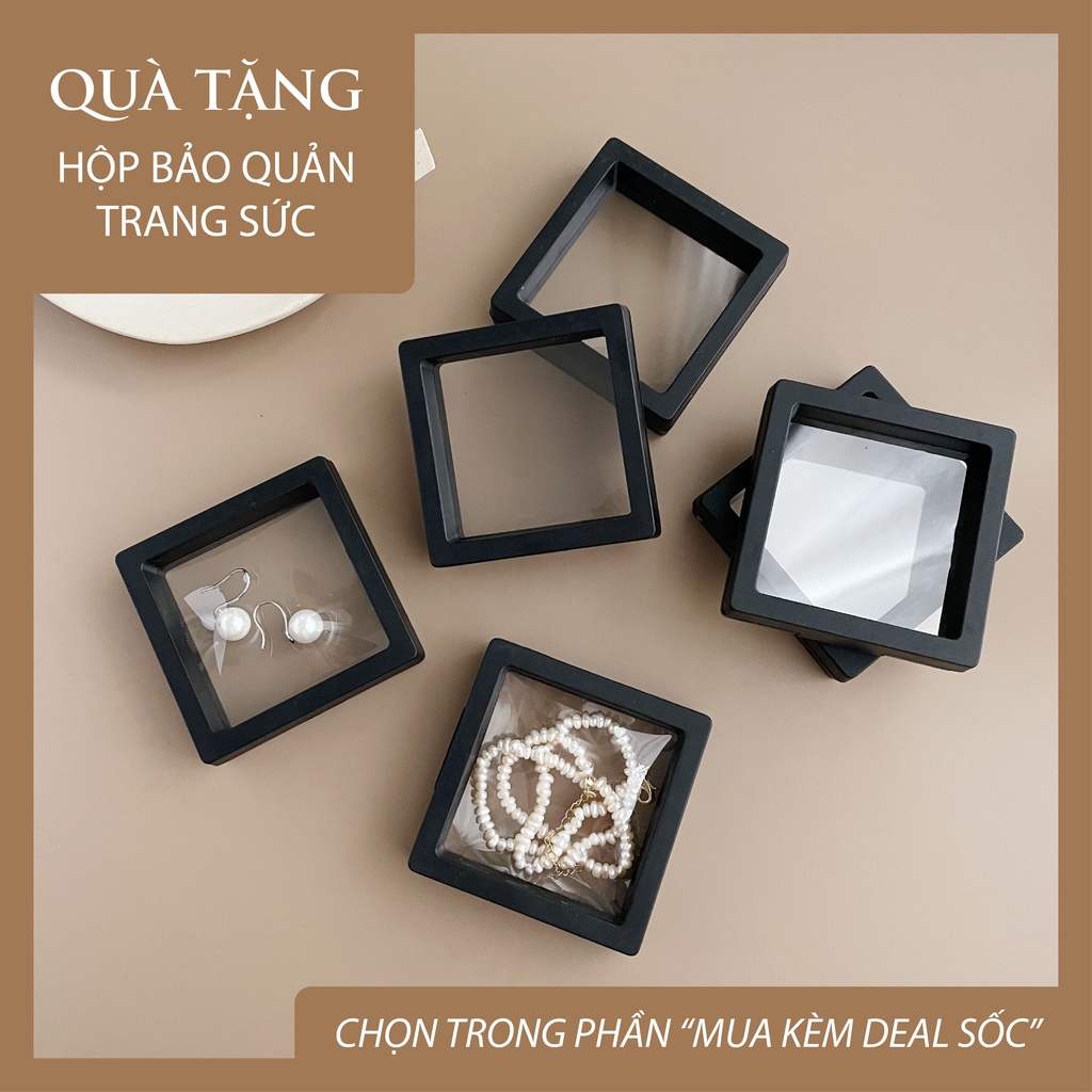 Khuyên tai bạc s925 bông tai ngọc trai nhân tạo mã 0298