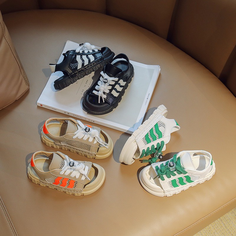 Sandal dép quai hậu trẻ em dây buộc chống trượt chống vấp cho bé từ 1 đến 10 tuổi Richkidsstore2021 (YY581)