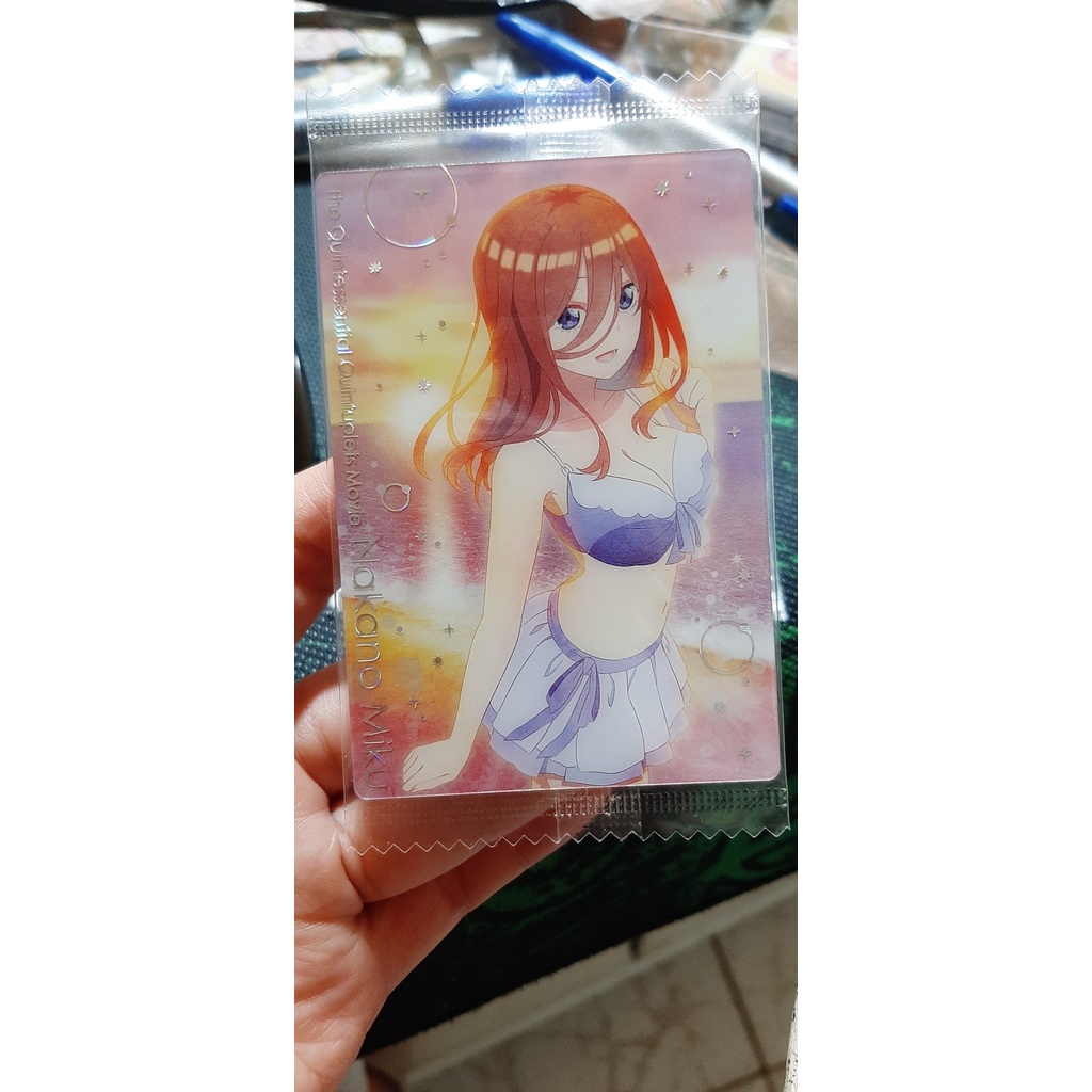 Card bo góc thẻ bánh kẹo các loại của manga -fooly