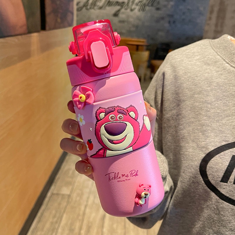 Bình Nước Giữ Nhiệt Họa Tiết Hoạt Hình Disney Xinh Xắn Dành Cho Bé Lớp 316