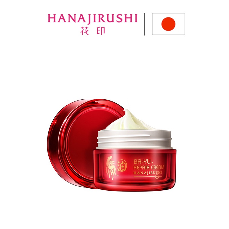 HANAJIRUSHI Hokkaido Nhật Bản BA-YU Repair Face Cream Dưỡng ẩm chống nhăn 50g / 120ml / Toner 150ml Dưỡng Ẩm Chống Nếp Nhăn