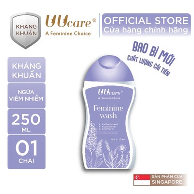 Combo dung dịch vệ sinh phụ nữ UUcare 250ml