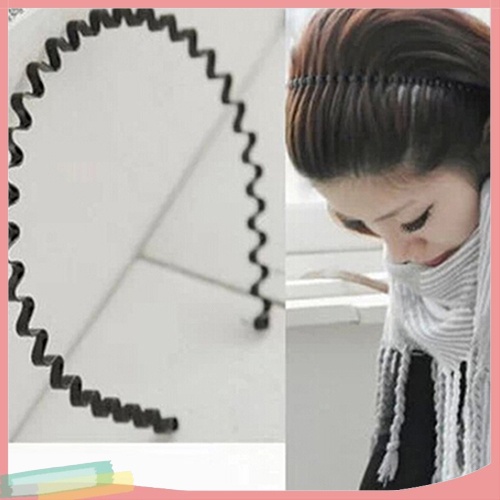 Băng Đô Cài Tóc Màu Đen Thời Trang Cho Nam Nữ