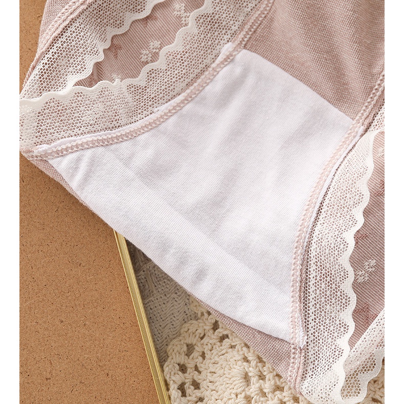 Quần lót ren sexy cao cấp chất liệu mềm mại thoáng khí 104