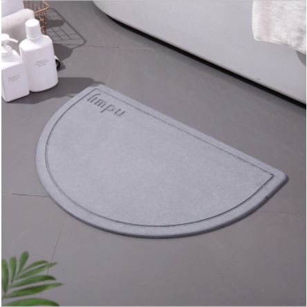 Thảm đá lau chân nhà tắm kiểu Nhật siêu thấm hút chống trơn trượt tốt size 40x60