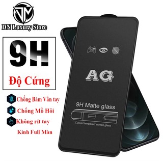 Cường Lực Chống Bám Vân Tay IP6Plus/7/8/7/Plus/8Plus/X/Xs/Xr/XsMax/11/12/13/14 Mini/ Pro/Pro max Full Màn Hình DN Luxury