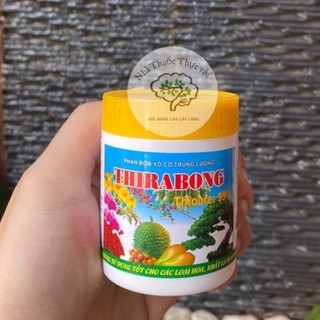 Phân bón thirabong hũ 100g giúp hoa hồng phóng đọt ra hoa đồng loạt