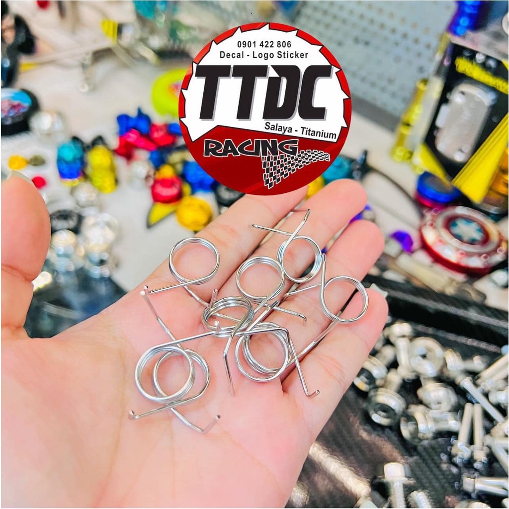 [Giá 1 cái] Lò xo inox gắn ốc tay thắng tay ga ✌🇹🇭