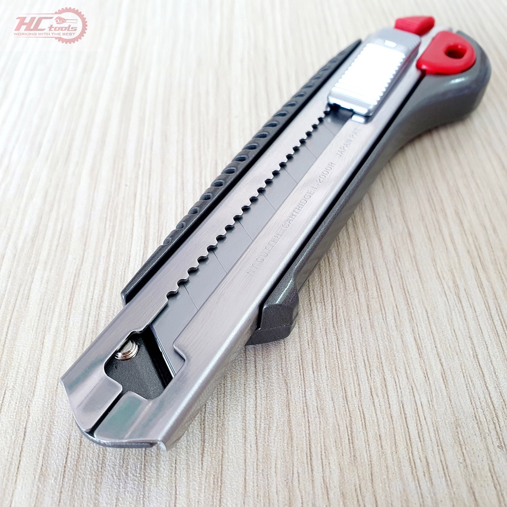 Dao rọc giấy NT Cutter L-2000RP hợp kim nhôm Made In Japan