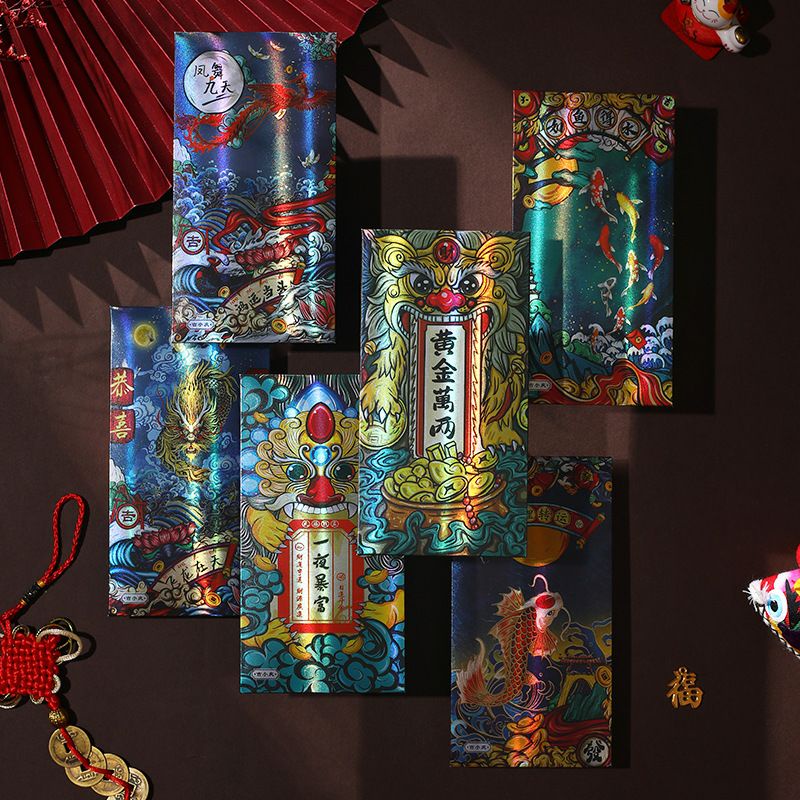 Bao Lì Xì Tết Quý Mão 2023 họa tiết Thỏ 5D Đẹp Độc Lạ