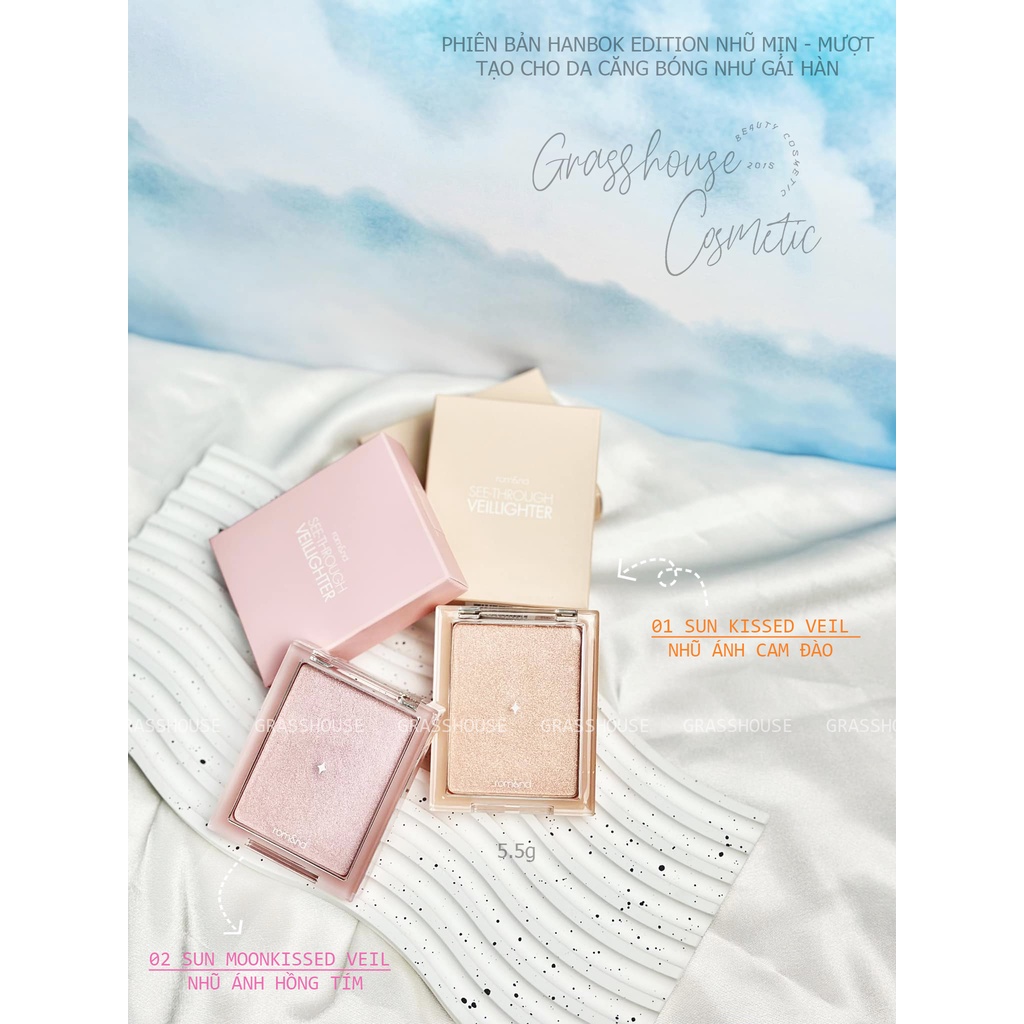 HIGHLIGHT NHŨ ROMAND SEE-THROUGH VEILLIGHTER