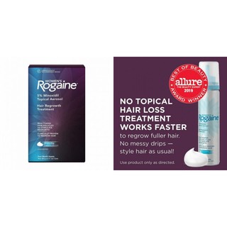Foam mọc tóc nữ Rogaine 5% Minoxidil Topical Aerosol