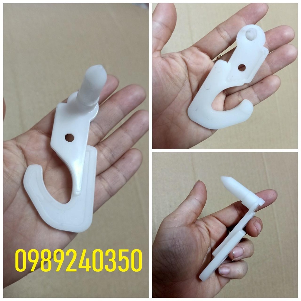 Gàm cửa, lẫy cánh cửa tủ lạnh Hitachi mới chính hãng (Cánh trên bên phải)