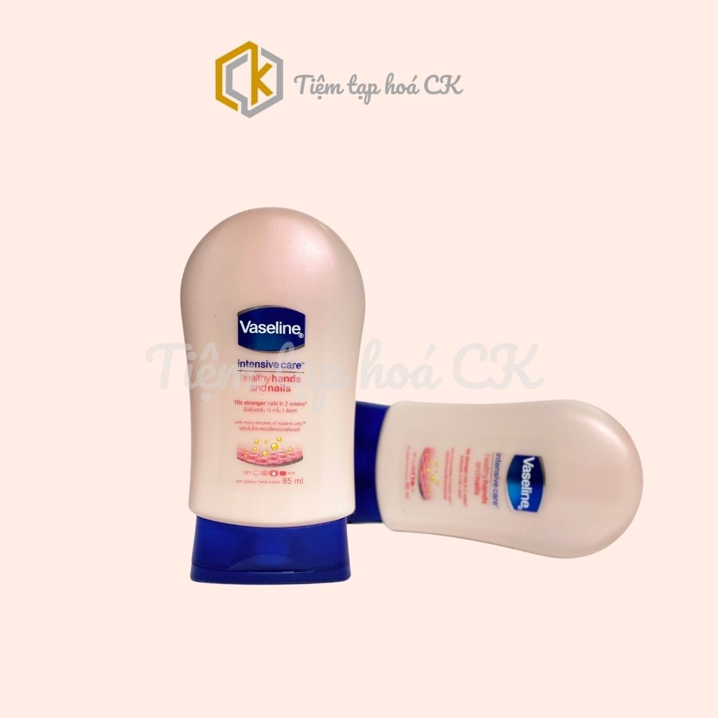 Kem Dưỡng Da Tay Giúp Làm Ẩm, Mềm Mượt Da Tay Và Móng Tay Vaseline Intensive Care 85ml Thái Lan