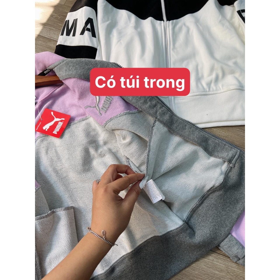 Áo Khoác Nỉ Da Cá P.u.m.a