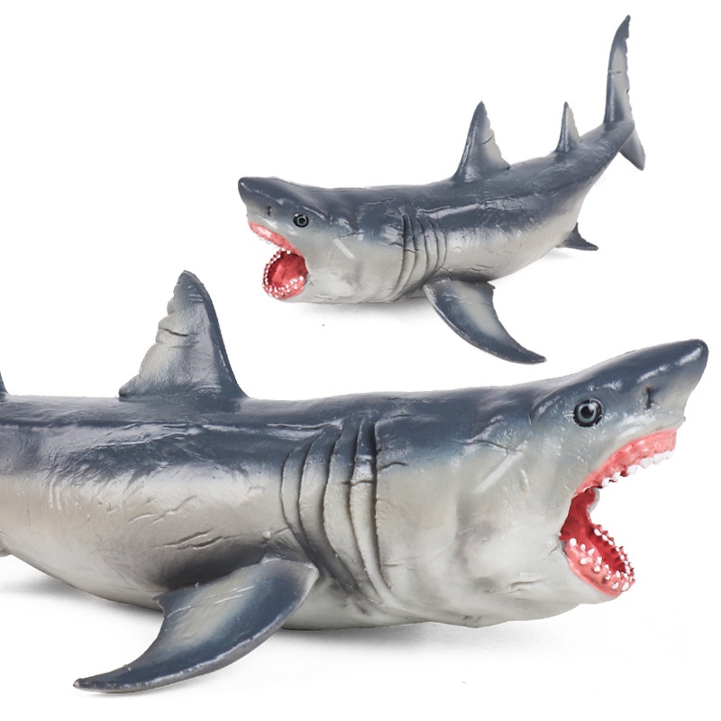 Megalodon Đồ trang trí Cá Mập Trắng Đồ Chơi Cho Bé