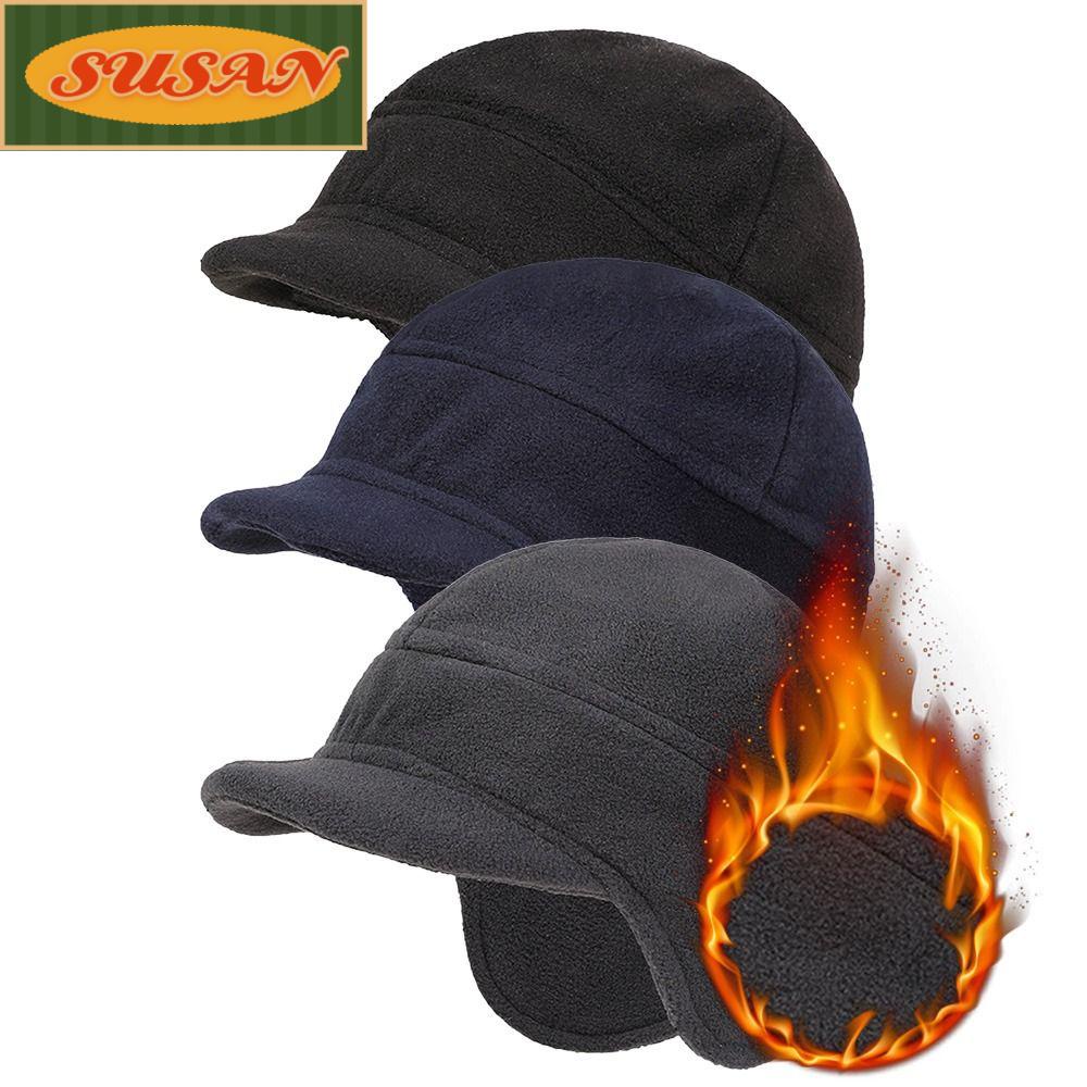 Mũ Chụp Tai Chống Gió Dày Dặn Giữ Ấm Tiện Dụng Khi Đi Xe Đạp / Trượt Tuyết