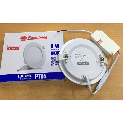 Đèn LED Panel Tròn 9W Rạng Đông PT04 110/9W