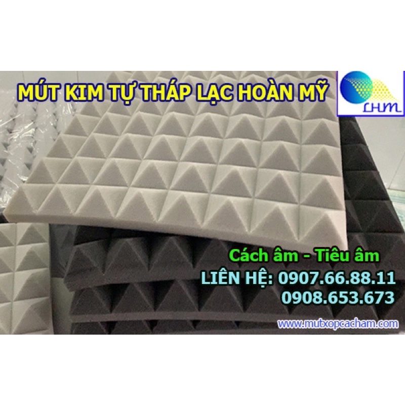 MÚT TIÊU ÂM, MÚT CÁCH ÂM HÌNH GAI KIM TỰ THÁP