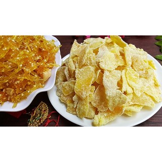 Mứt gừng Huế chính gốc nhà làm đặc biệt thơm ngon ngon gói 500g