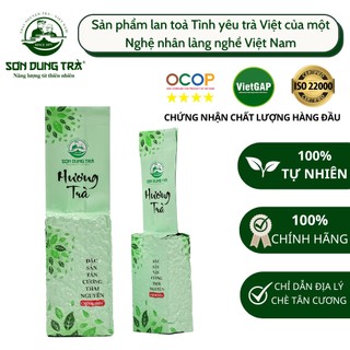 Hương trà, chè thái nguyên 100% búp chè xanh tự nhiên nước vàng sáng hương thơm mùi cốm - sơn dung trà