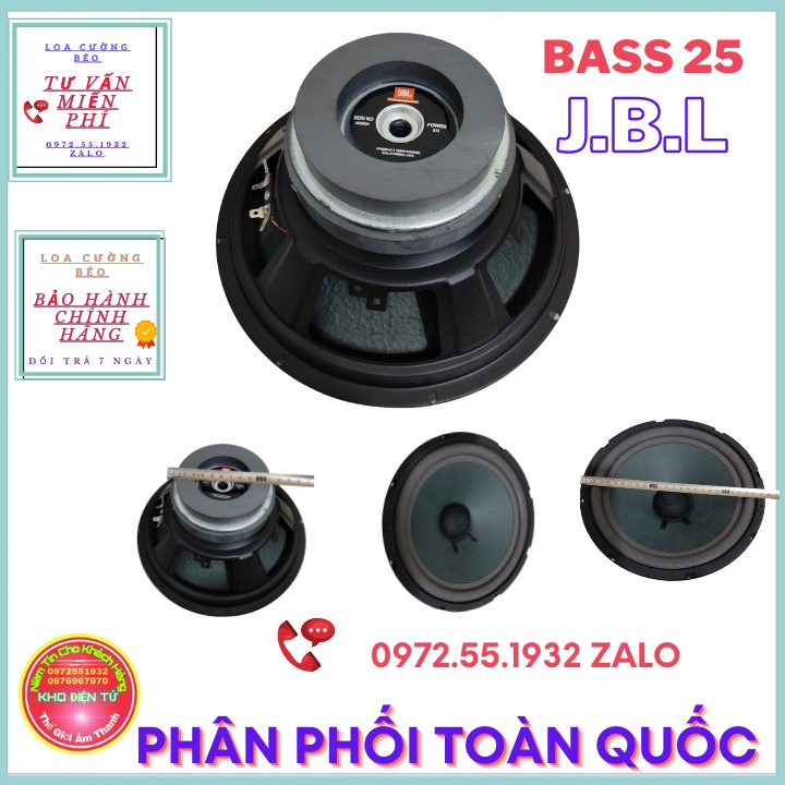 Loa bass 25 jbl từ kép chất hay độ bền cao- giá 1 chiếc