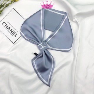 Khăn quàng cổ lụa cao cấp, khăn lụa quàng cổ,  khăn choàng lụa dài thời trang