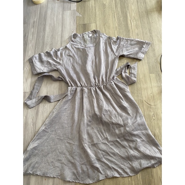 2hand đầm xám 186