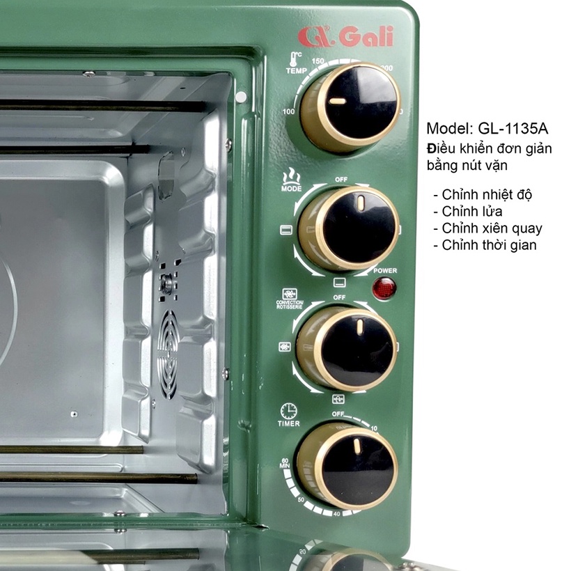 Lò nướng điện 35 lít GALI GL-1135A