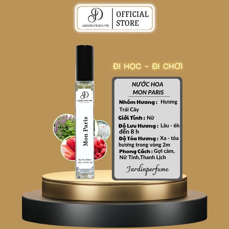 Nước Hoa Nữ GOOD GIRL - LA VIE EST BELLE - SCANDAL - VERY SEXY - BACCARAT ROUGE 540 10ML BY JARDIN PERFUME | BigBuy360 - bigbuy360.vn