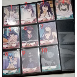 Tổng hợp lá bài thẻ bài Anime Date A Live Chính Hãng Nhật
