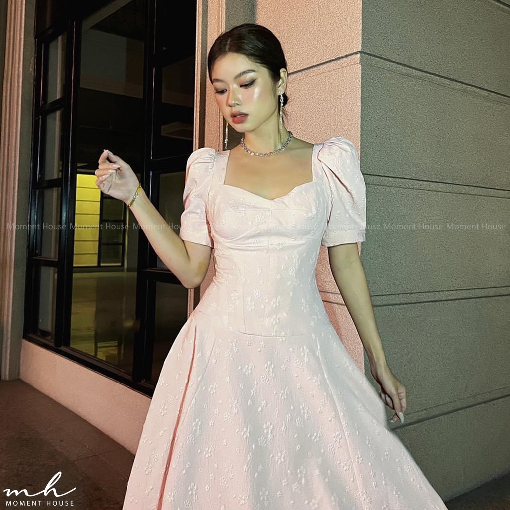 Đầm xoè nhấn ben eo , đẩy hông cực kì đỉnh , đi tiệc bá cháy sang chảnh ( TIARA DRESS )