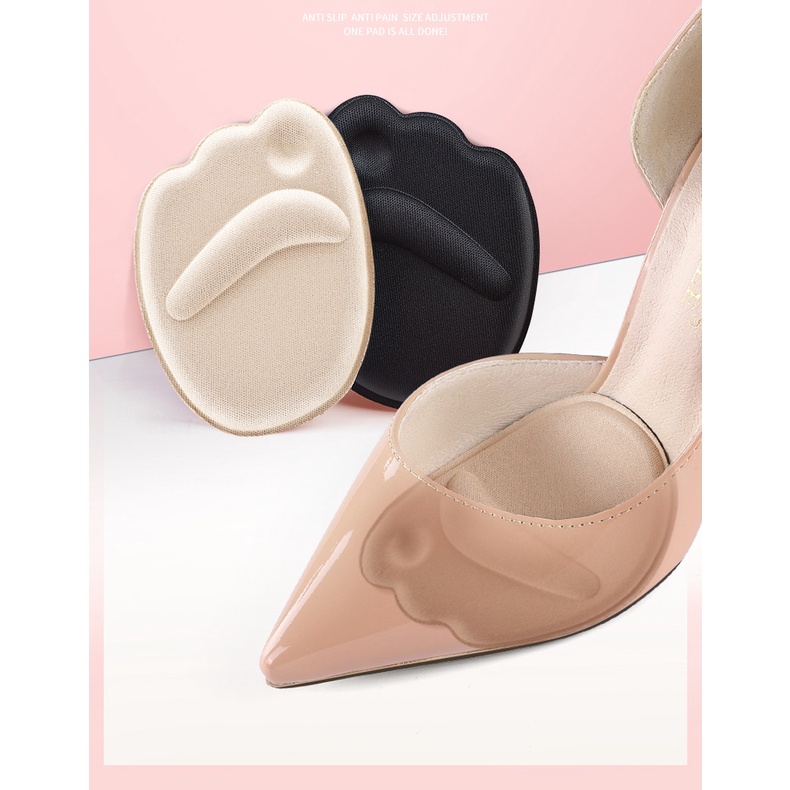 Đệm Xốp Dày Nửa Bàn Chân Siêu Mềm Chống Trượt Giảm Đau Cho Nữ