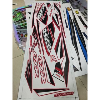 Tem Rời Winner V1 GTR Đỏ Đen